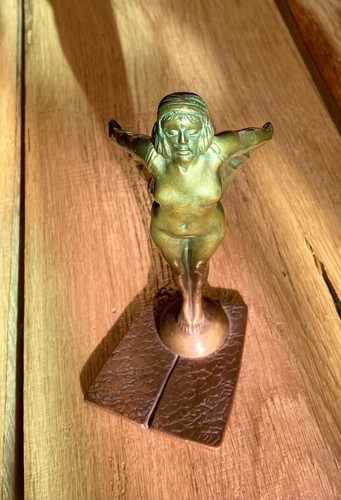 Seltene bronze figur - bronze, j