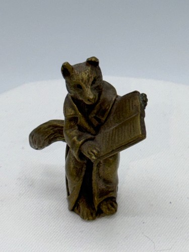 Aufstellfigur bronze reinecke - bronze,