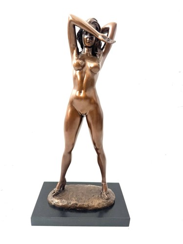 Bronzefigur erotischer akt - bronzefigur,