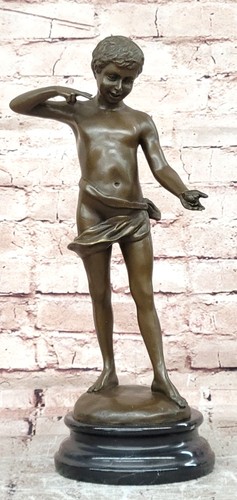 Somme bronze skulptur junger - somme,