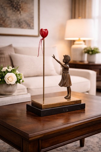 Bronze skulptur balloon - bronze,
