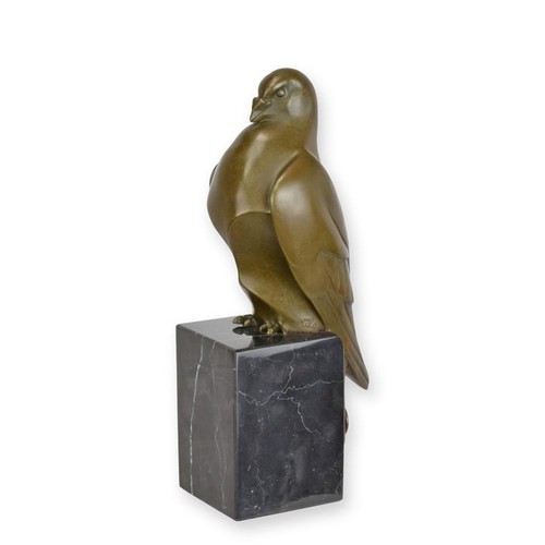 Bronzefigur taube höhe 9 - taube,, 18,9
