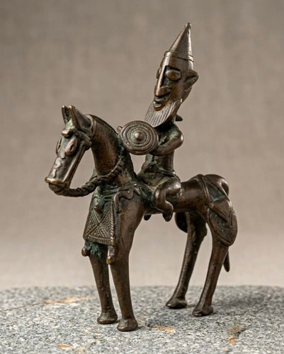 Cavalier dogon bronze - dogon,