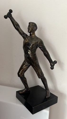 Bronze statur patiniert - statur, 20
