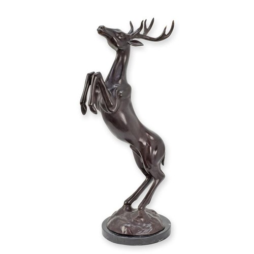 Bronzefigur hirsch höhe 52 - höhe,