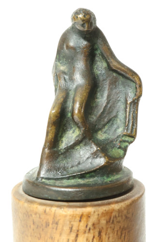 Alte bronzefigur figur - alte,
