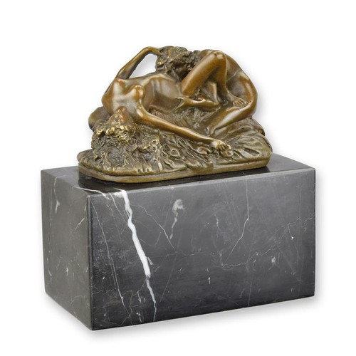 Erotische bronzefigur paar - erotische,