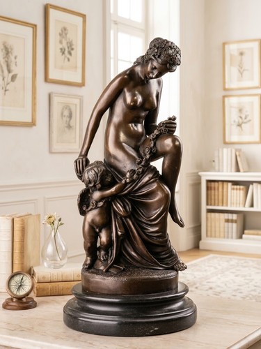 Bronzefigur venus und - venus,