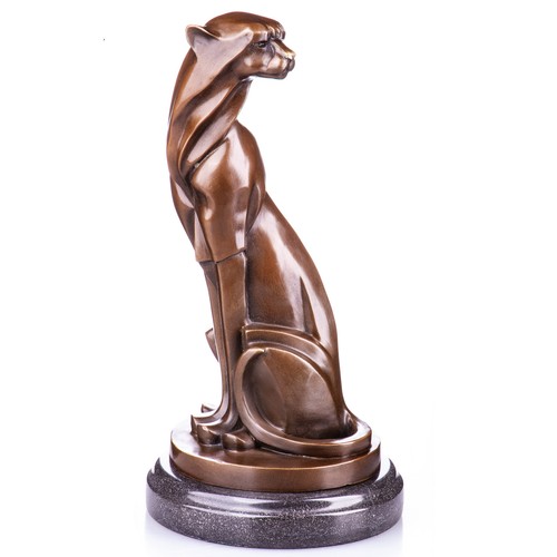 Moderne bronzefigur skulptur - moderne,