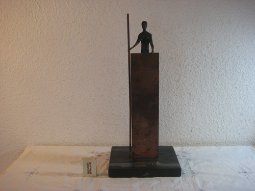 Moderne bronze figur - figur, /