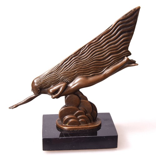 Bronzefigur komet bronze - komet,