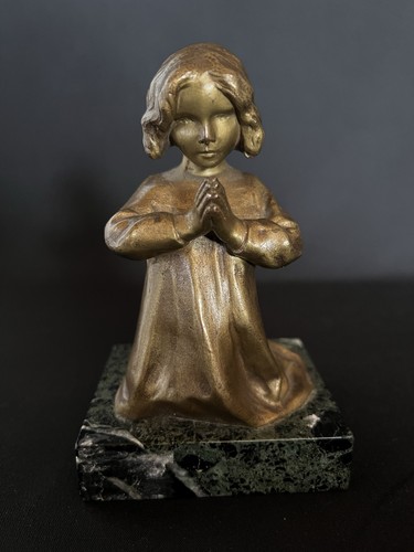 Antik bronze figur betender - antik,