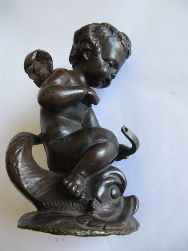 Original antike bronze figur - original,