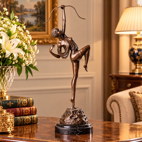 Bronze skulptur göttin - skulptur, diana