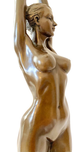 Bronzefigur bronze akt von - akt,