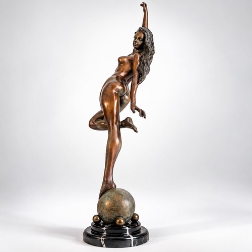 Bronzefigur bronze akt - bronzefigur,