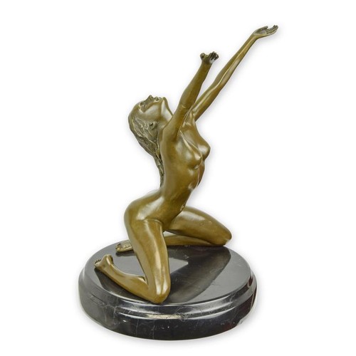 Erotische bronzefigur - erotische,