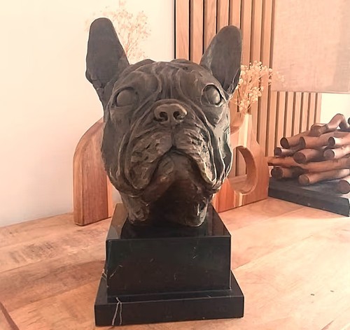 Handgefertigt bronze figur - handgefertigt!,