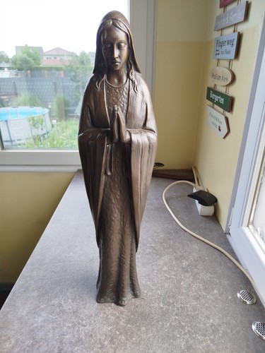 Bronze figur heilige maria - figur,