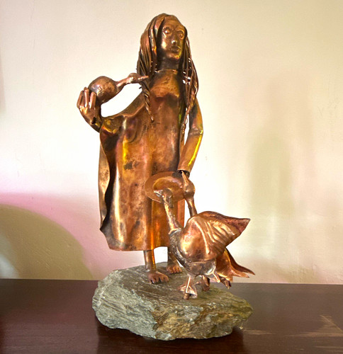Bronze skulptur statue figur - skulptur,