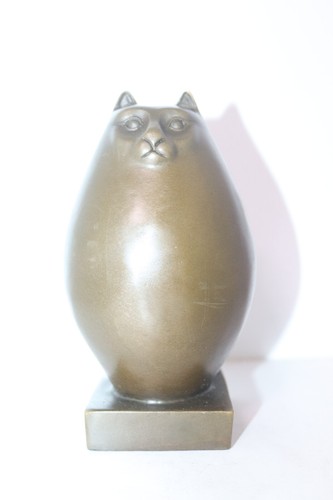 Bronze skulptur figur - /,