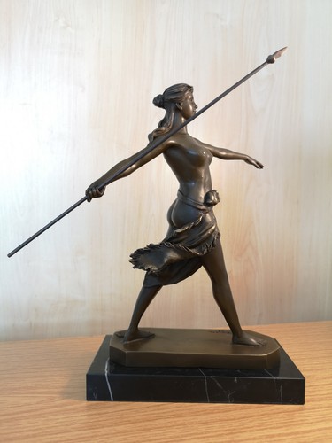 Bronze figur erotik - erotik, amazone