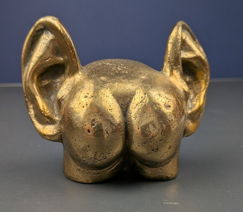 Bronze messing figur arsch - bronze, „arsch