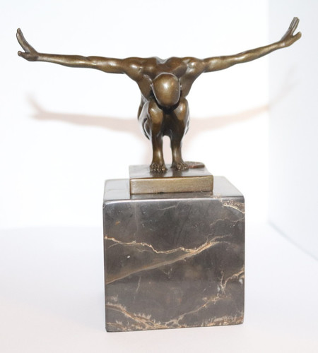 Bronze skulptur figur - bronze,