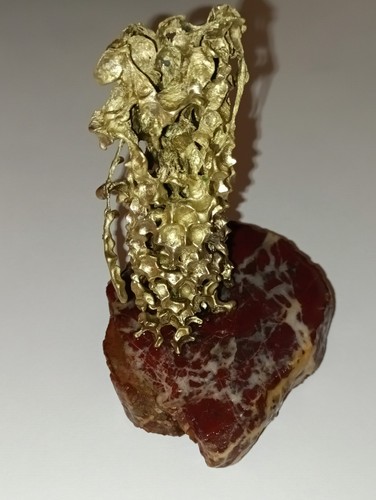 Bronzefigur koralle auf - bronzefigur,