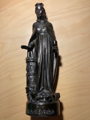 Bronze skulptur heilige - skulptur,