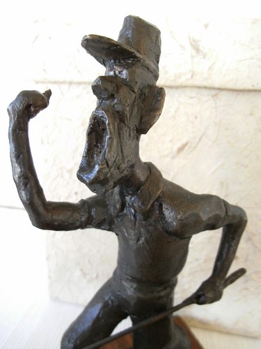 Bronze statue figur - bronze,