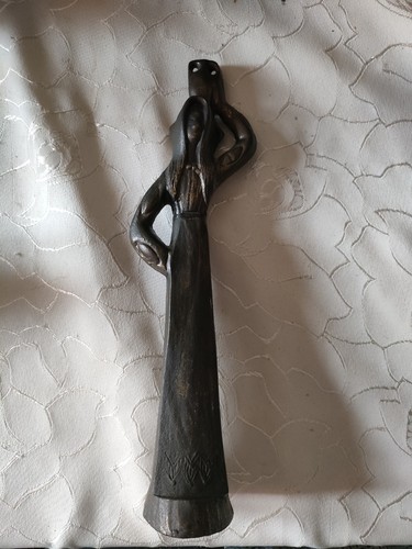 Bronze figur signiert - bronze,