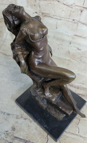 Bronze jugendstil mädchen - bronze,