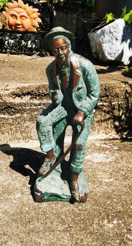 Farnswort bronze figur - 47, cm