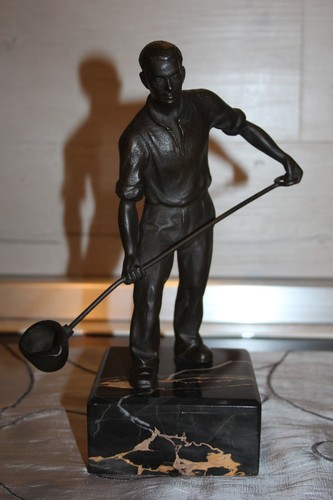 Vintage bronze figur - figur, der