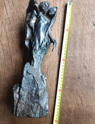 Bronzefigur liebespaar - bronzefigur,