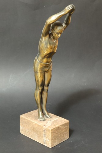 Alte bronzefigur figur bronze - bronzefigur,