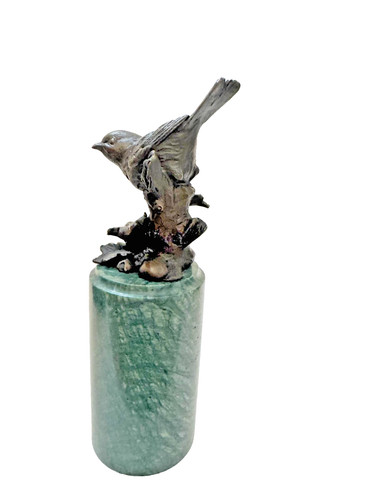 Vogel figur aus bronze - bronze, wiener