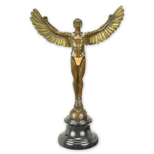 Bronzefigur ikarus höhe 8 - ikarus,,