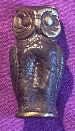 Bronzefigur kleine eule cm - bronzefigur, 5