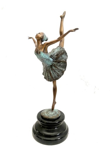 Bronzefigur edgar degas - bronzefigur,