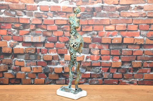 Abstrakte bronze skulptur - abstrakte,