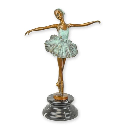 Bronze skulptur figur - figur,